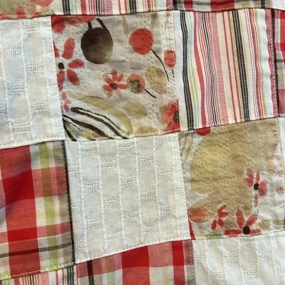 Koret Plaid Patchwork Sample Women's Jacket Size … - image 8